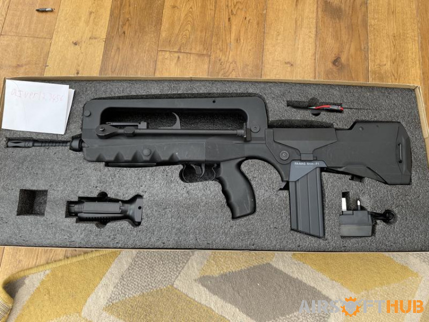 Cybergun famas F1 Mosfet - Airsoft Hub Buy & Sell Used Airsoft