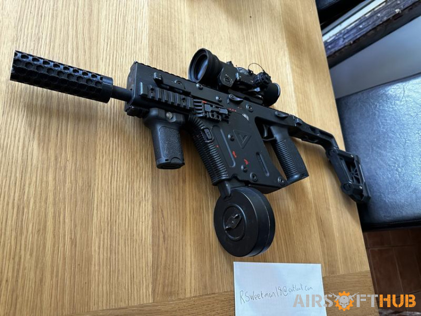 KRYTAC Kriss Vector - Used airsoft equipment