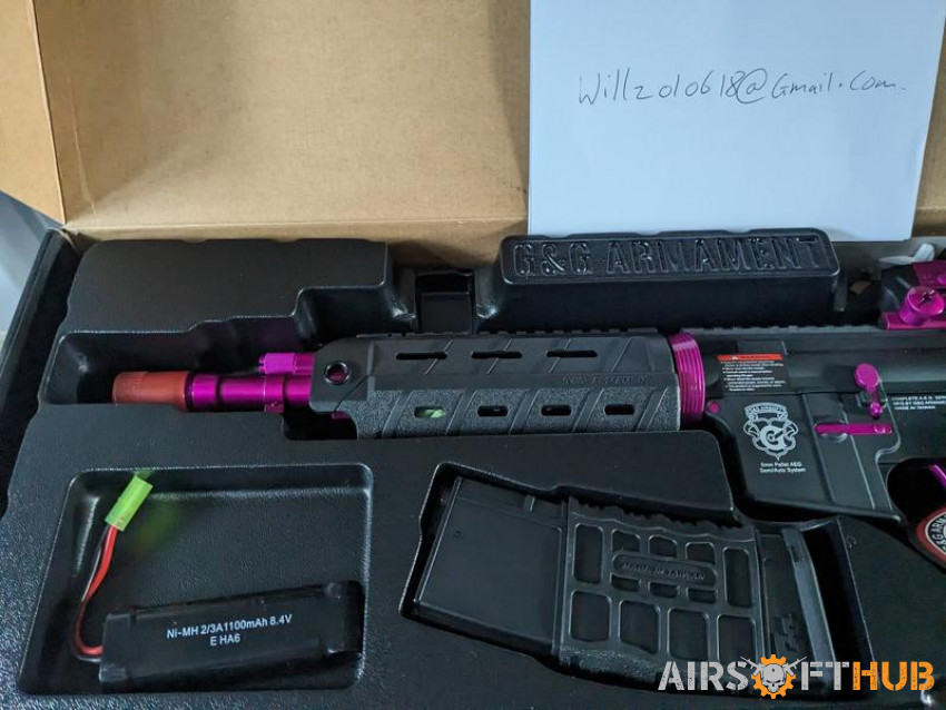 G&G GR4 G26 Black Rose - Used airsoft equipment