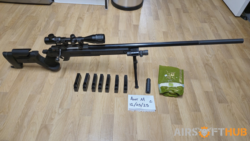 Highly Upgraded L96-ish Sniper - Used airsoft equipment
