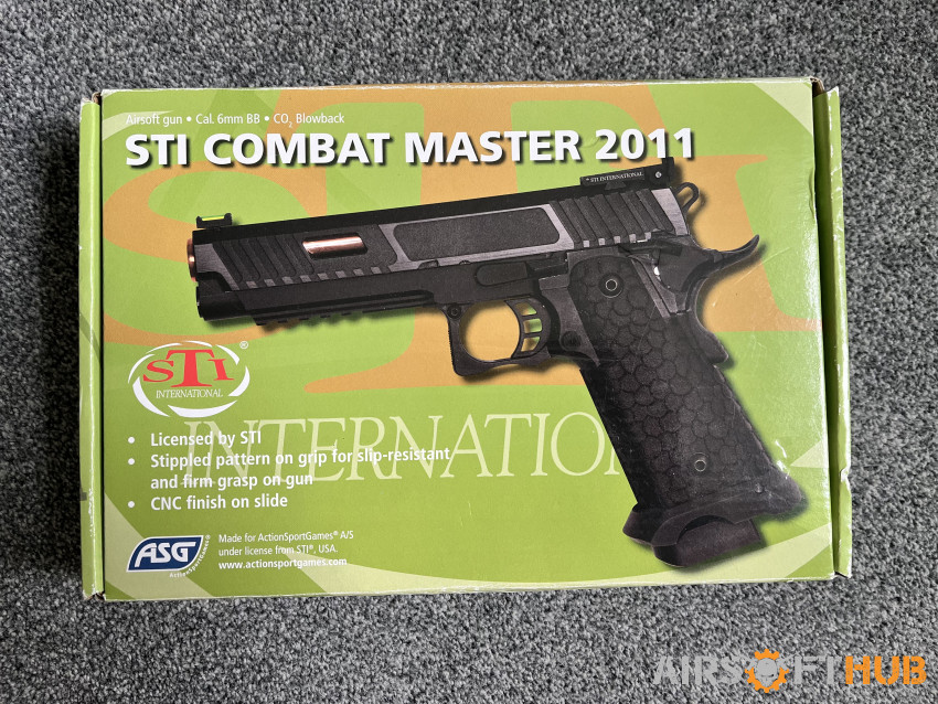 ASG STI COMBAT MASTER 2011 - Used airsoft equipment
