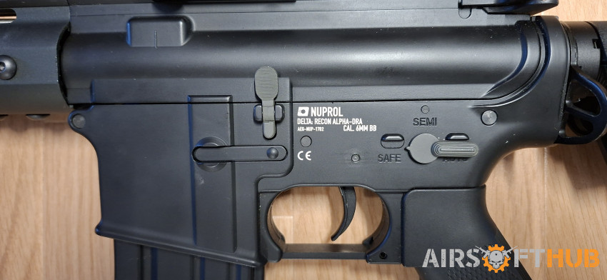 Delta Recon Alpha AEG W/Extras - Used airsoft equipment