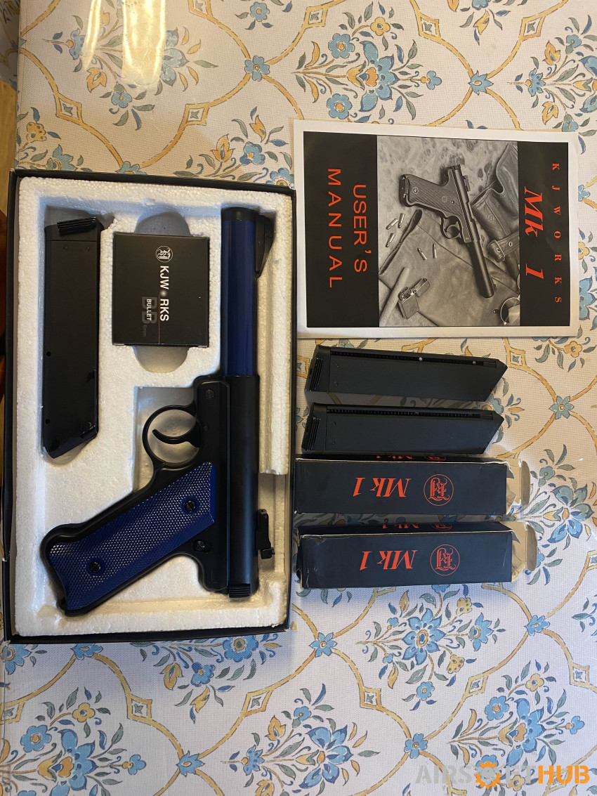 KJW Mk1 Ruger NBB Pistol - Used airsoft equipment