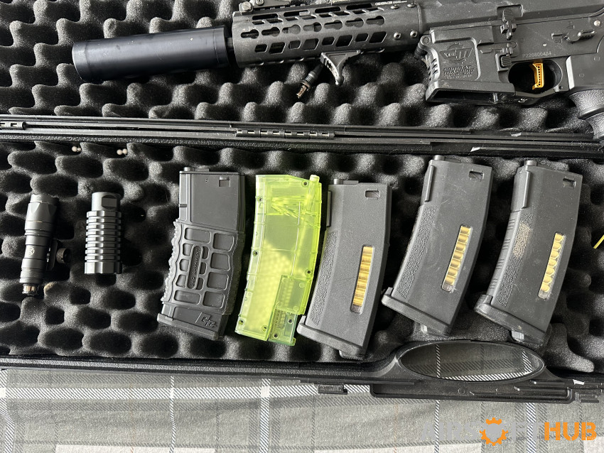 G&G CM16 Wildhog 7" HPA - Used airsoft equipment