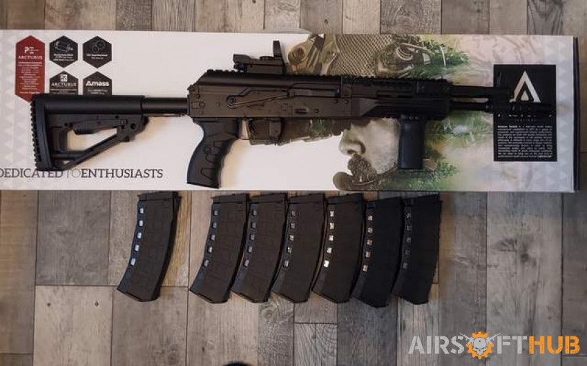 ARCTURUS AK-12K AEG Rifle - Used airsoft equipment