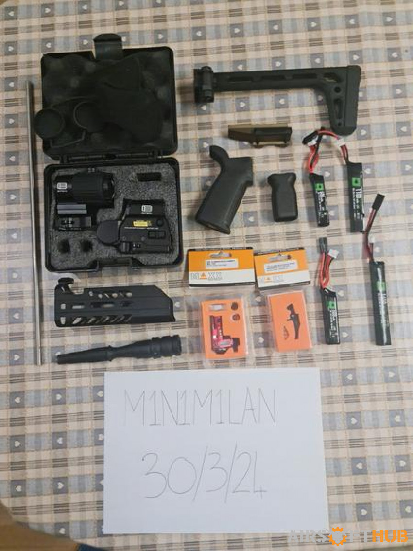 accessories and parts - Used airsoft equipment