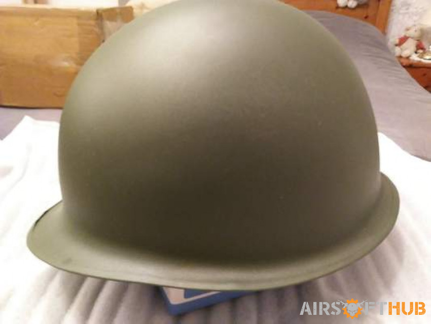 Replica Steel M1 Helmet - Used airsoft equipment