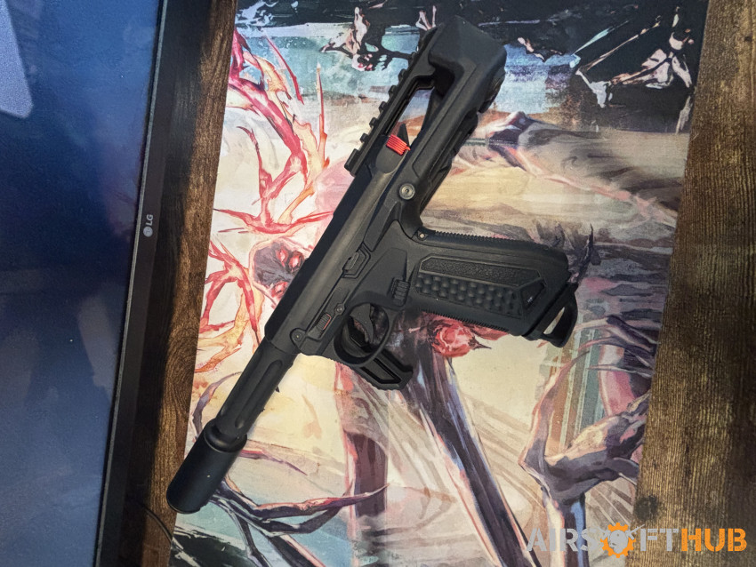 AAP-01 SMG UPGRADED - Used airsoft equipment