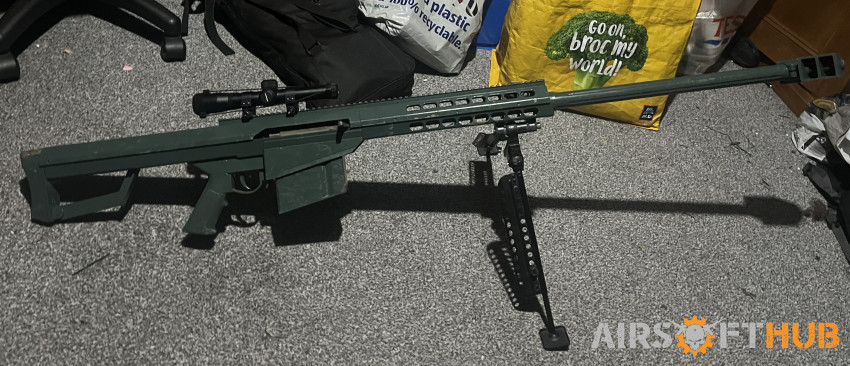 M82 barret bundle - Used airsoft equipment