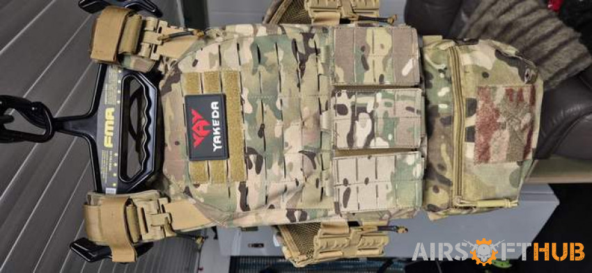 Yakeda QR Plate Carrier - Used airsoft equipment