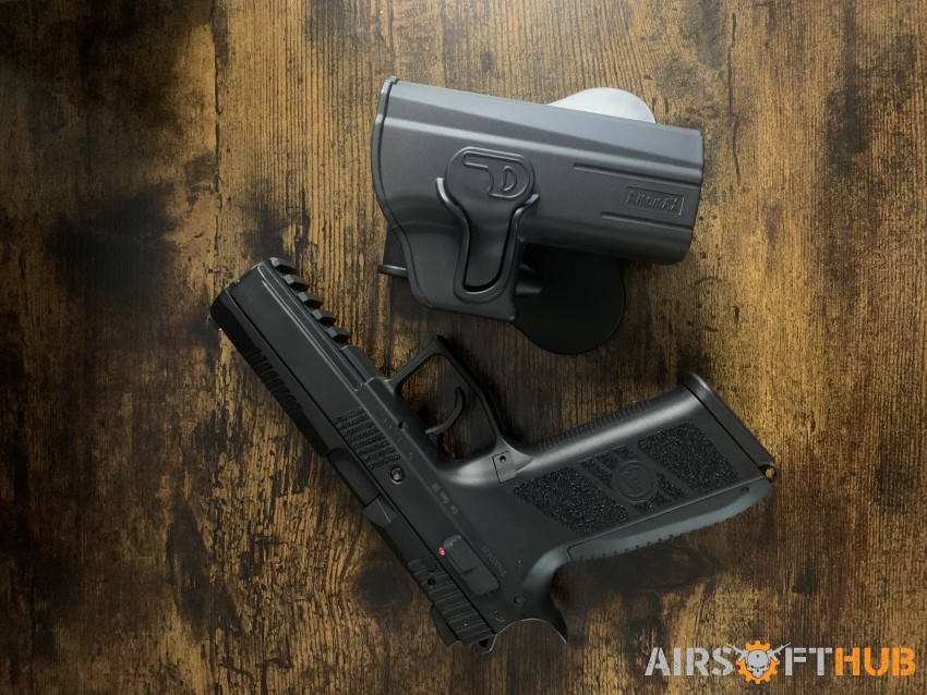 ASG CZ P-09 GBB Pistol - Used airsoft equipment