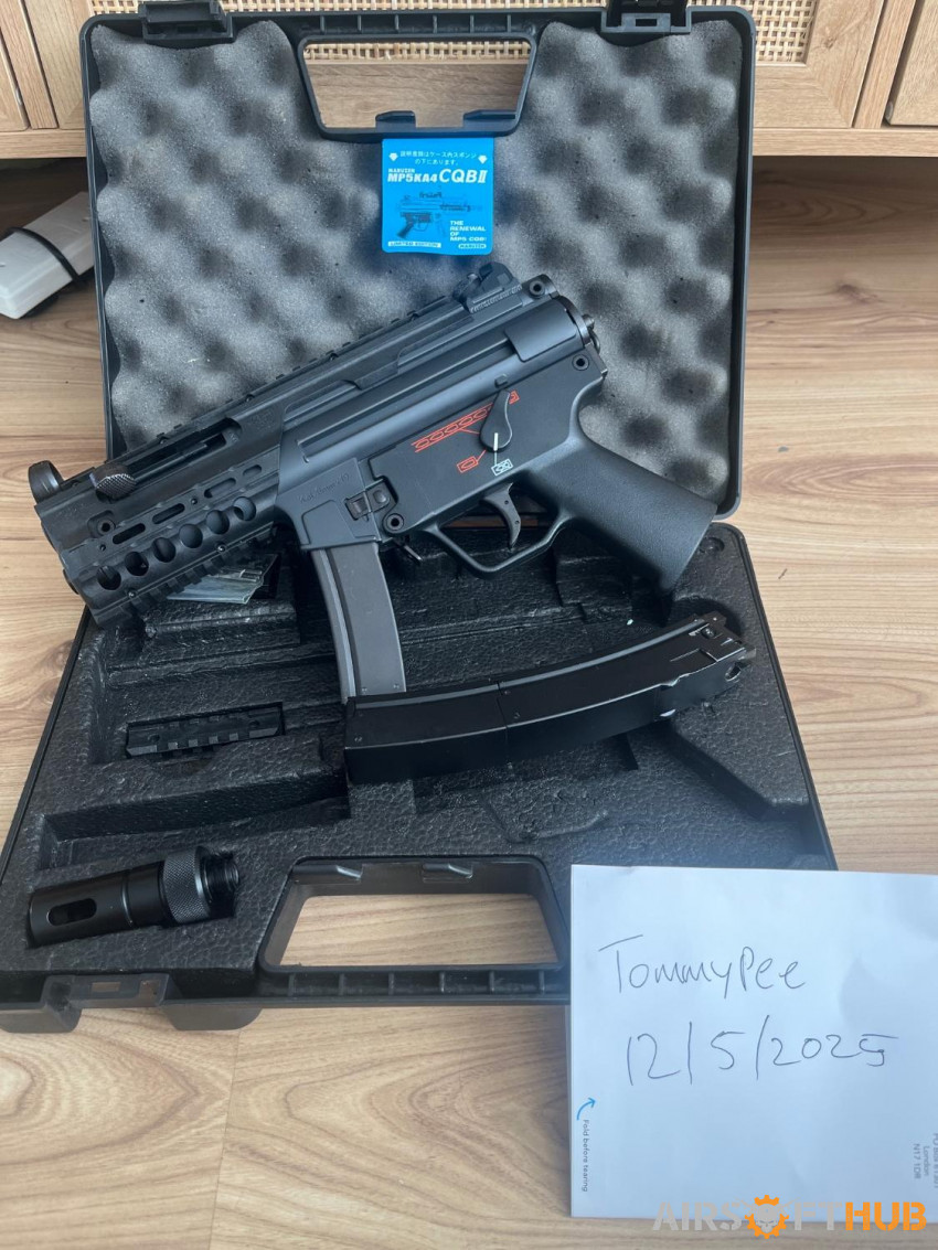 Maruzen Mp5ka4 Ltd edition set - Used airsoft equipment