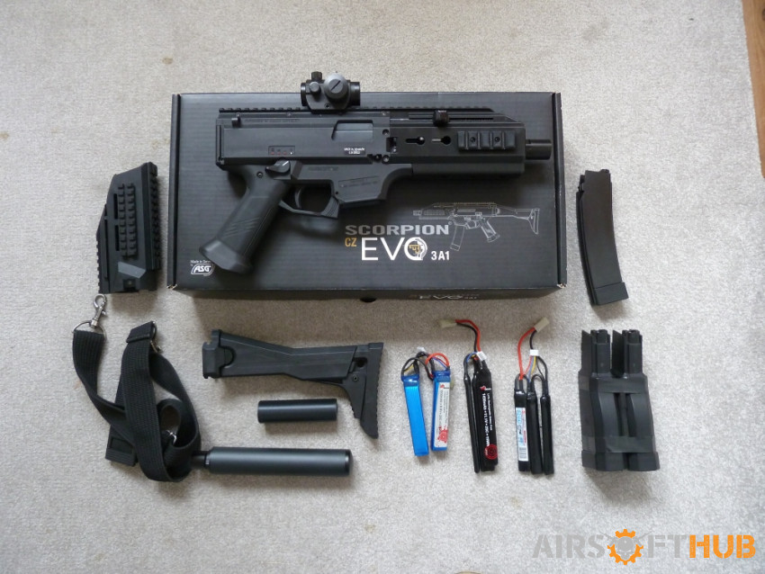 Scorpion Evo Cz 3A1 - Used airsoft equipment