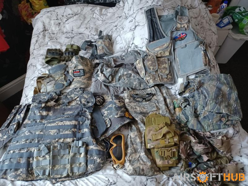 Airsoft gear joblot - Used airsoft equipment