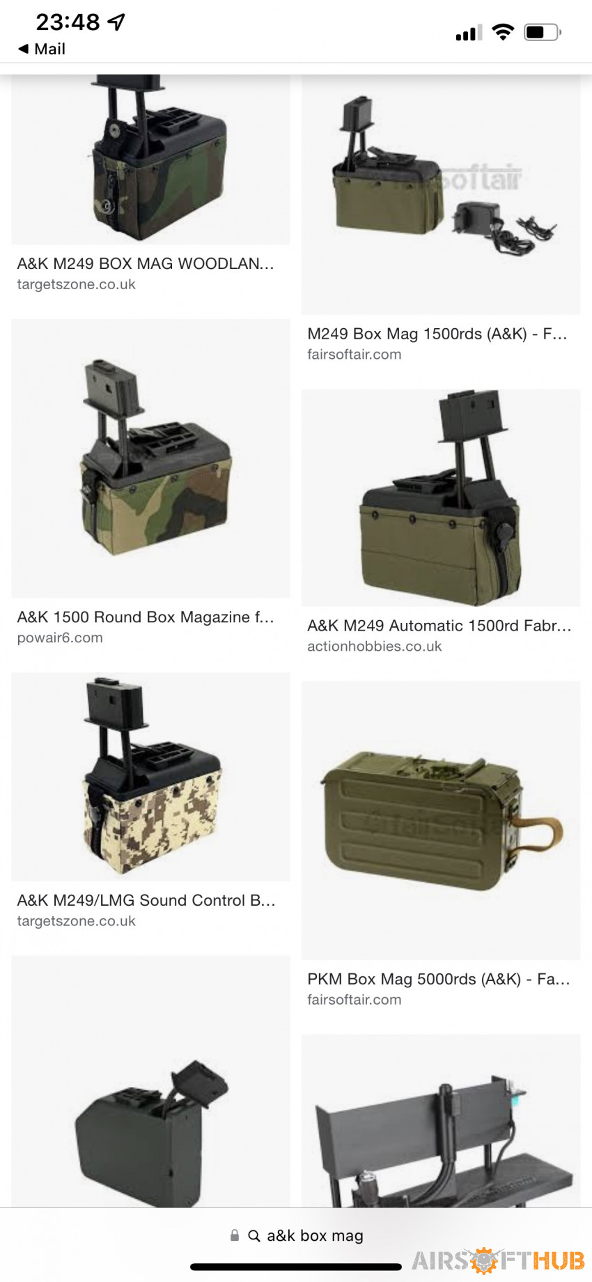 m249 working box mag needed!!! - Used airsoft equipment