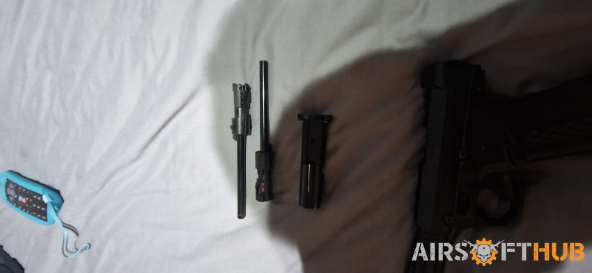 Used aap01 with upgrades - Used airsoft equipment