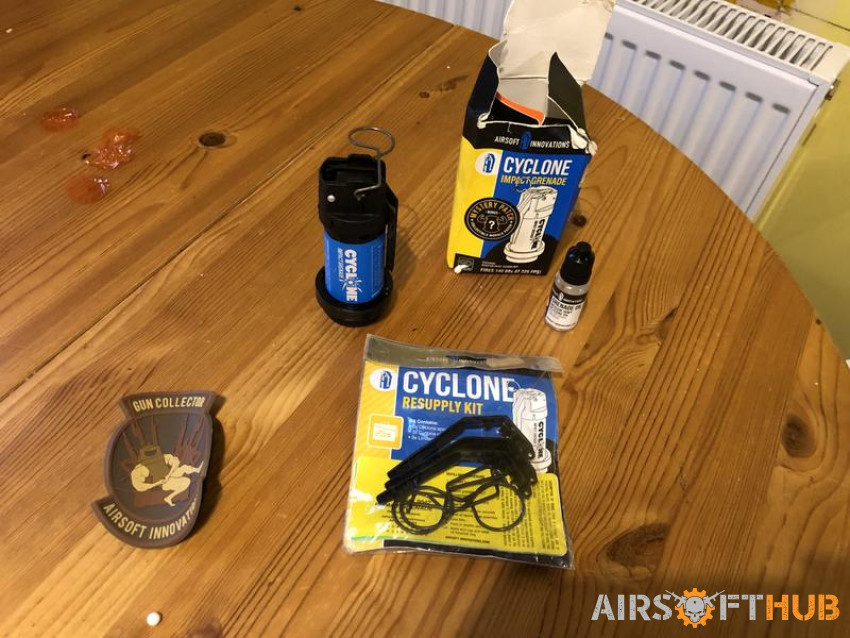 Cyclone grenade - Used airsoft equipment