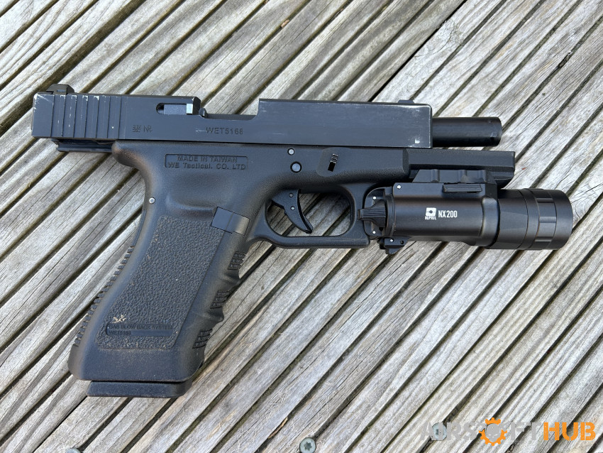 WE Glock GBB - Used airsoft equipment