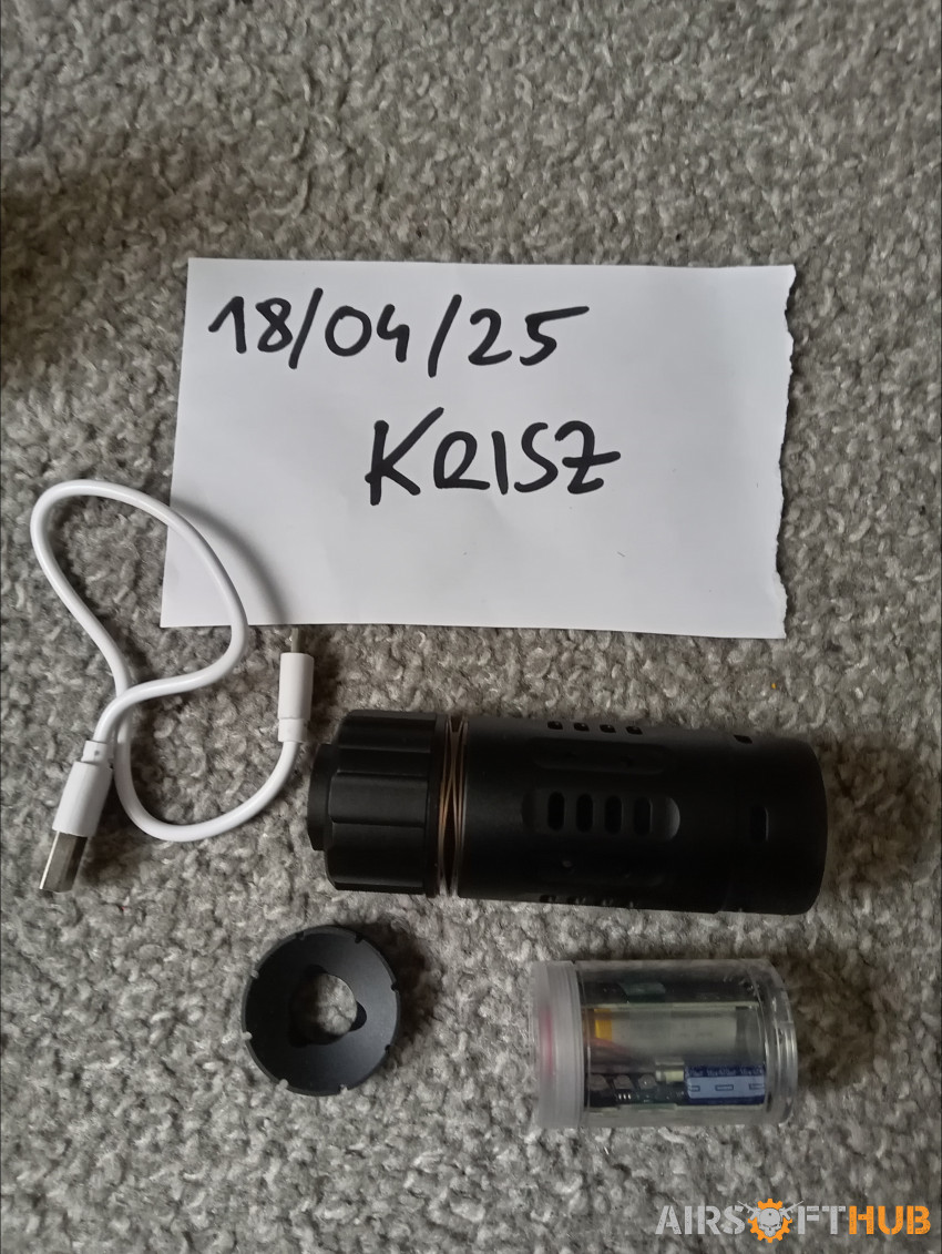 5KU Pyro tracer unit - Used airsoft equipment