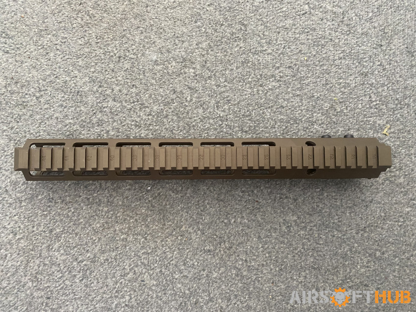 Angry Gun MK16 Geissele Rail - Used airsoft equipment