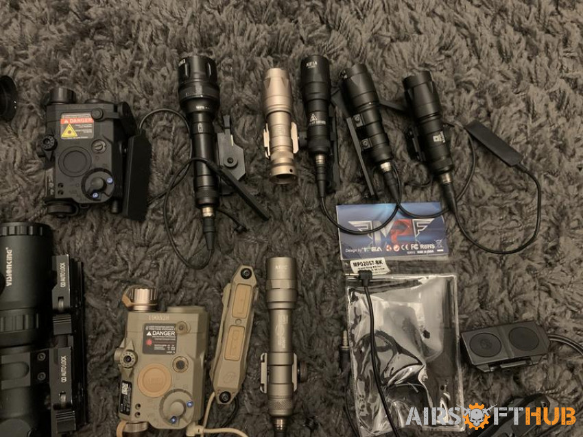 Bunch of accessories clear out - Used airsoft equipment