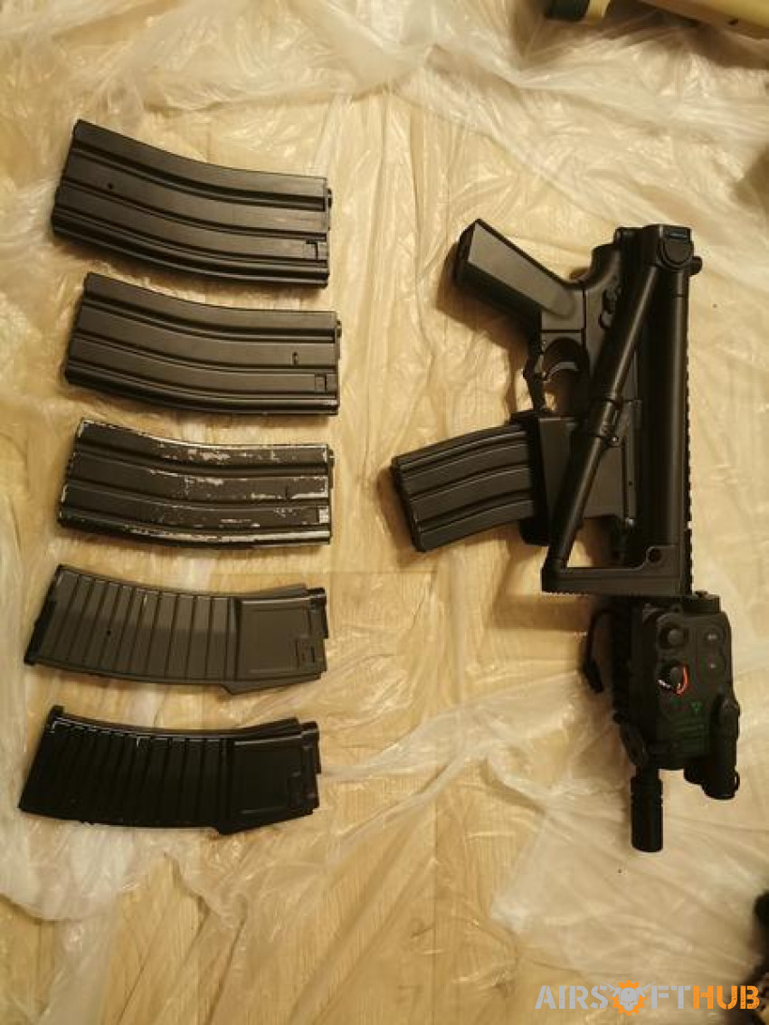 Polymer M4 pdw - Used airsoft equipment