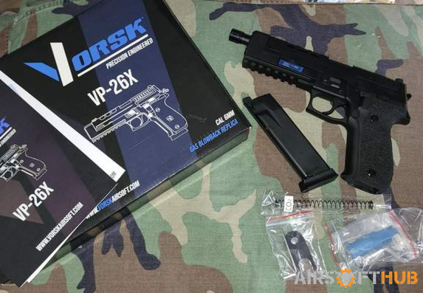 VORSK VP-26X TM clone P226 - Used airsoft equipment