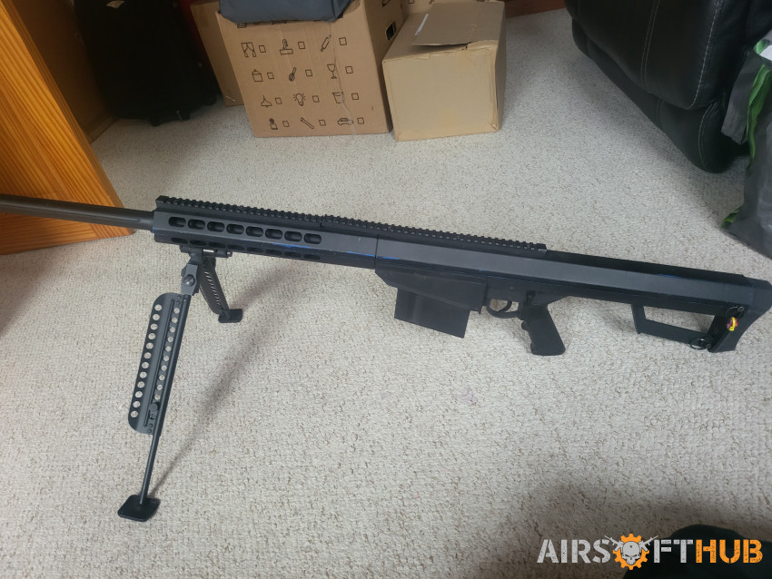 Fully upgraded ng Barret 50cal - Used airsoft equipment