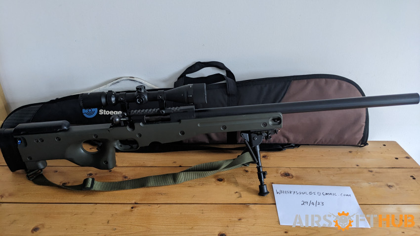 Tokyo Marui L96 Sniper rifle - Used airsoft equipment