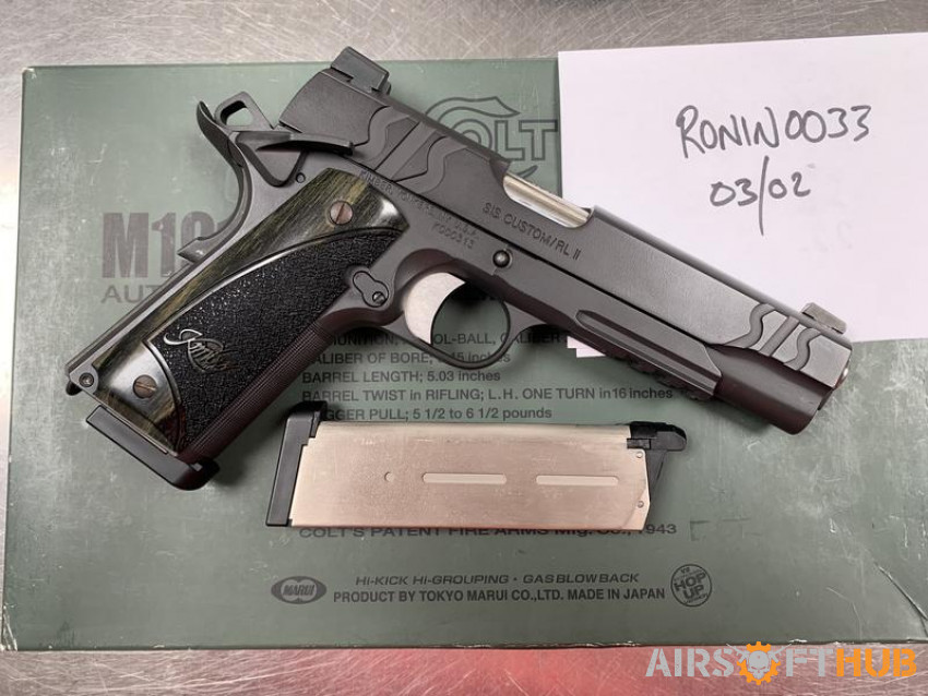 1911 Kimber SIS - Used airsoft equipment