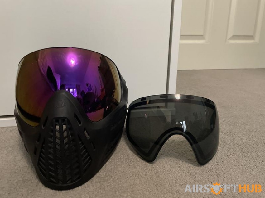 virtue vio mask w extra lense - Used airsoft equipment