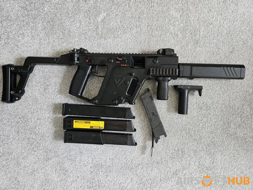 Rare KWA Kriss Vector GBBR - Used airsoft equipment