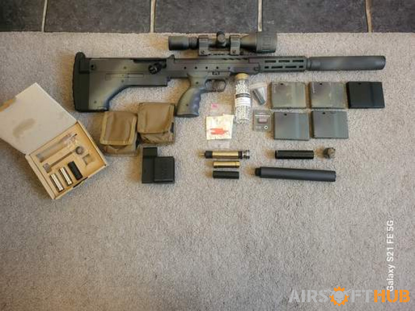 Srs silverback (16) a2/m2 edgi - Used airsoft equipment