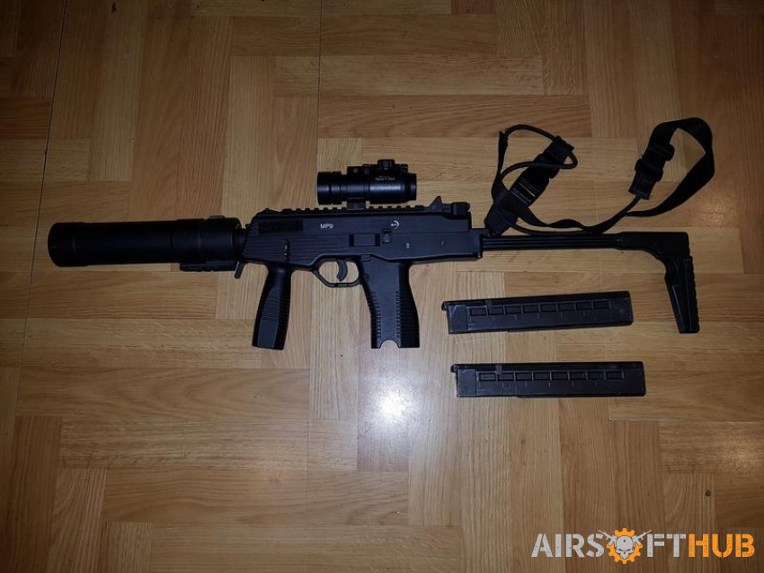 KWA ASG B&T MP9 GBB - Used airsoft equipment