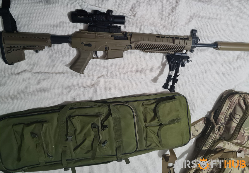 SIG SAUER 556 and SMG - Used airsoft equipment