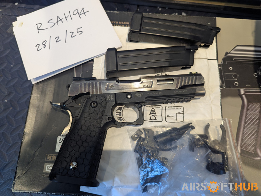 Multiple rifs - Used airsoft equipment