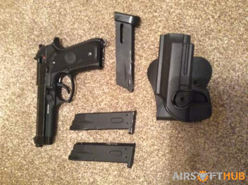 M92 GBB Pistol - Used airsoft equipment