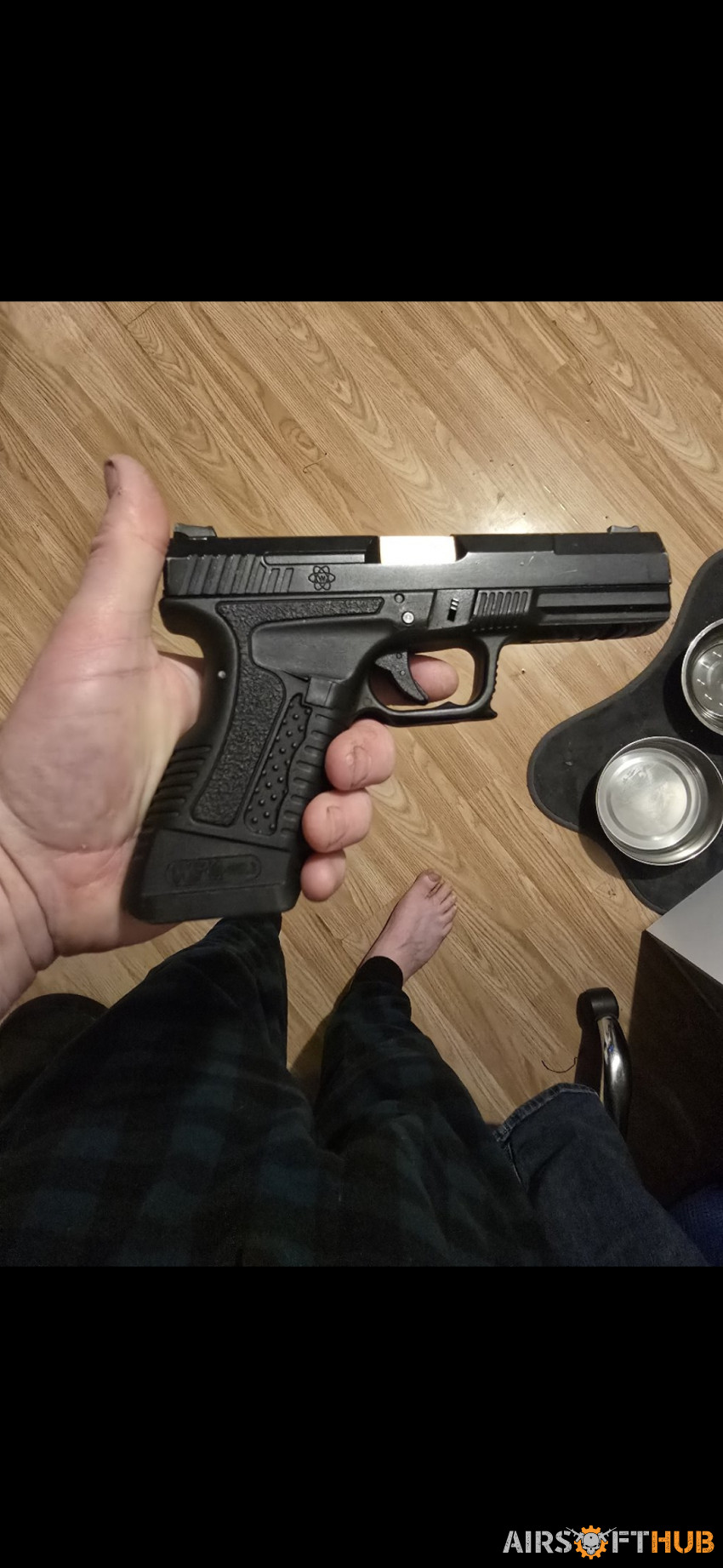 WE Tactical Glock 17 plus site - Used airsoft equipment