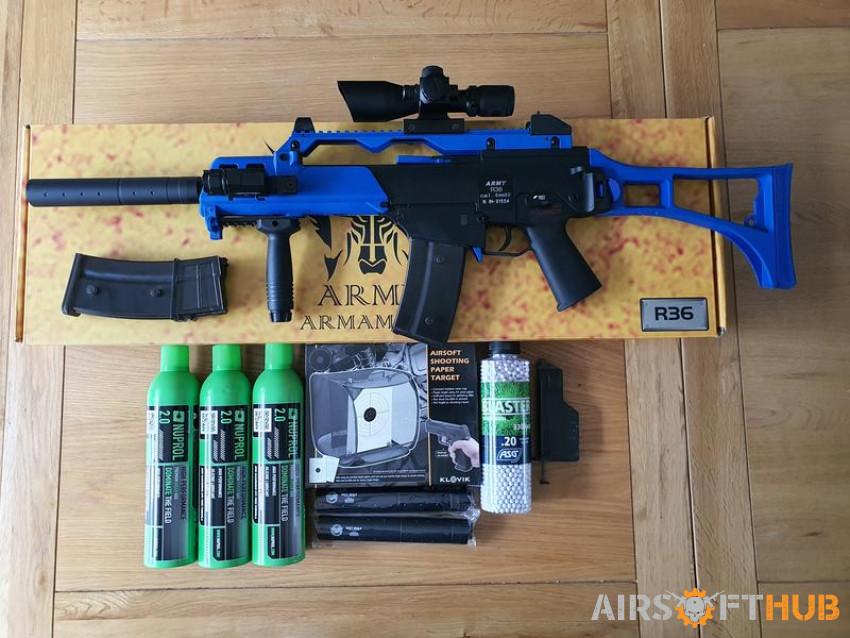 Army Armament G36 Gas Powered - Used airsoft equipment