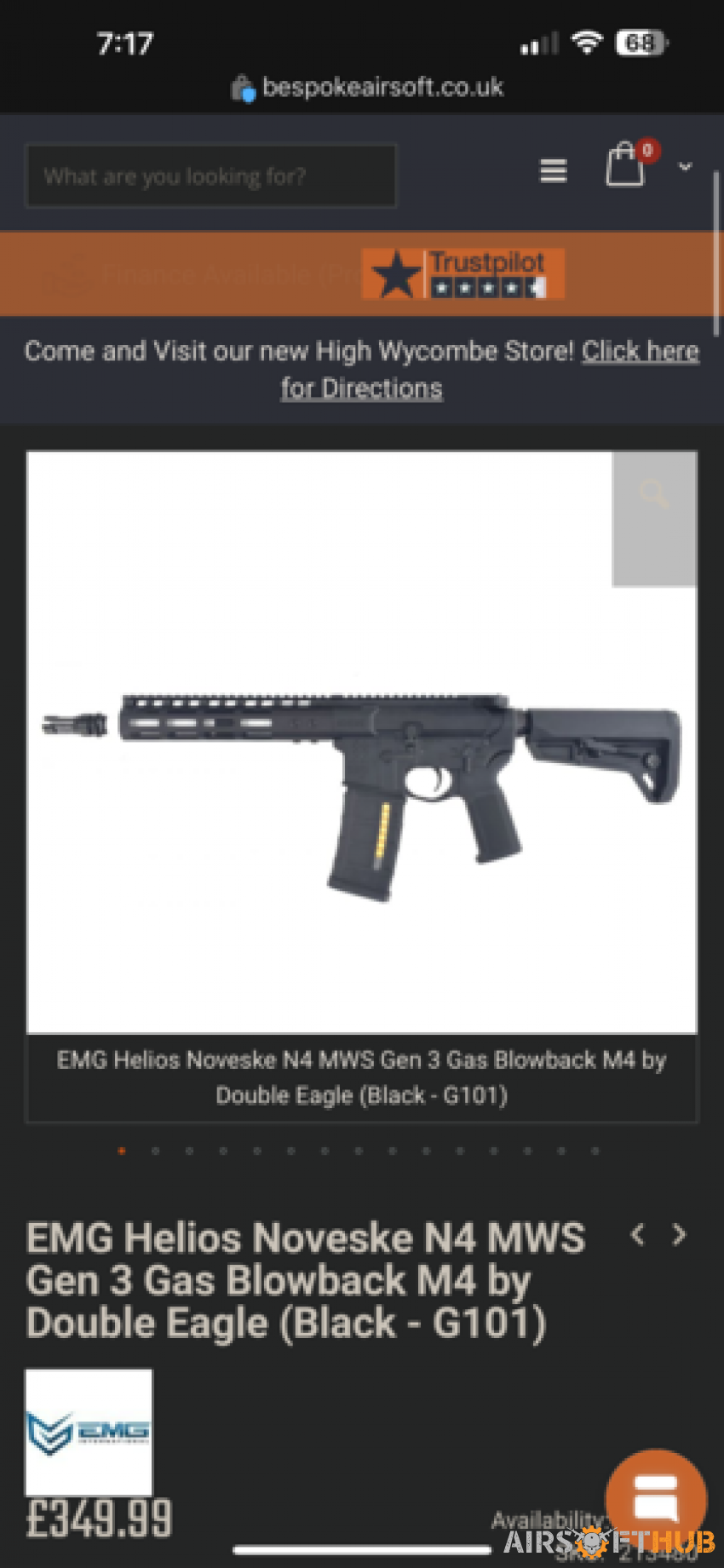 Gbbr or Smg ? Try me - Used airsoft equipment