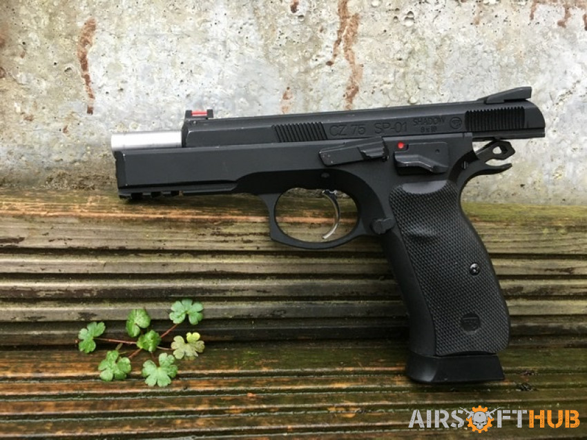 CZ75 Shadow  SP Co2  GBB - Used airsoft equipment