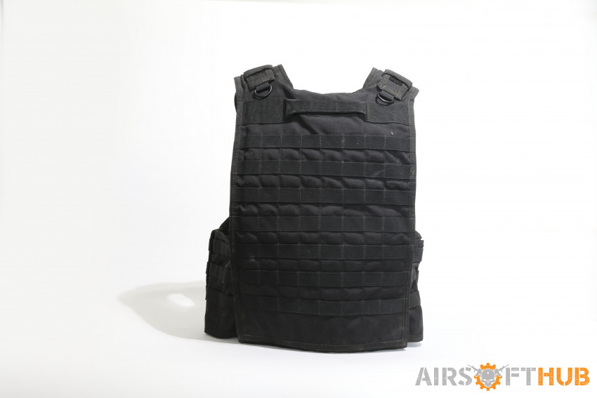 Bulldog Tactical Vest (black) - Used airsoft equipment