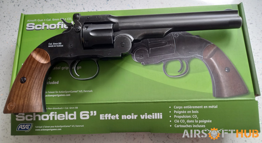 SCHOFIELD 6" AGING BLACK - Used airsoft equipment