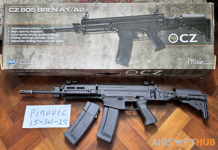 ASG CZ 805 BREN A1 - Used airsoft equipment