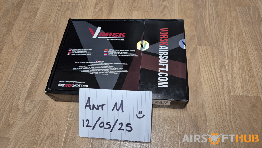 Sealed New - Vorsk VP-X Pistol - Used airsoft equipment