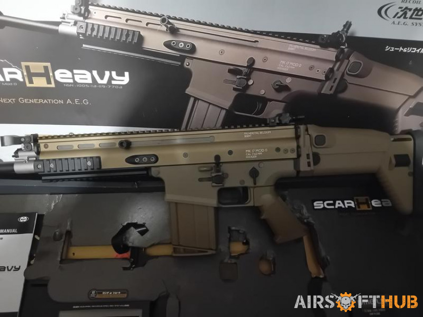 Tm scar h brand new!! - Used airsoft equipment