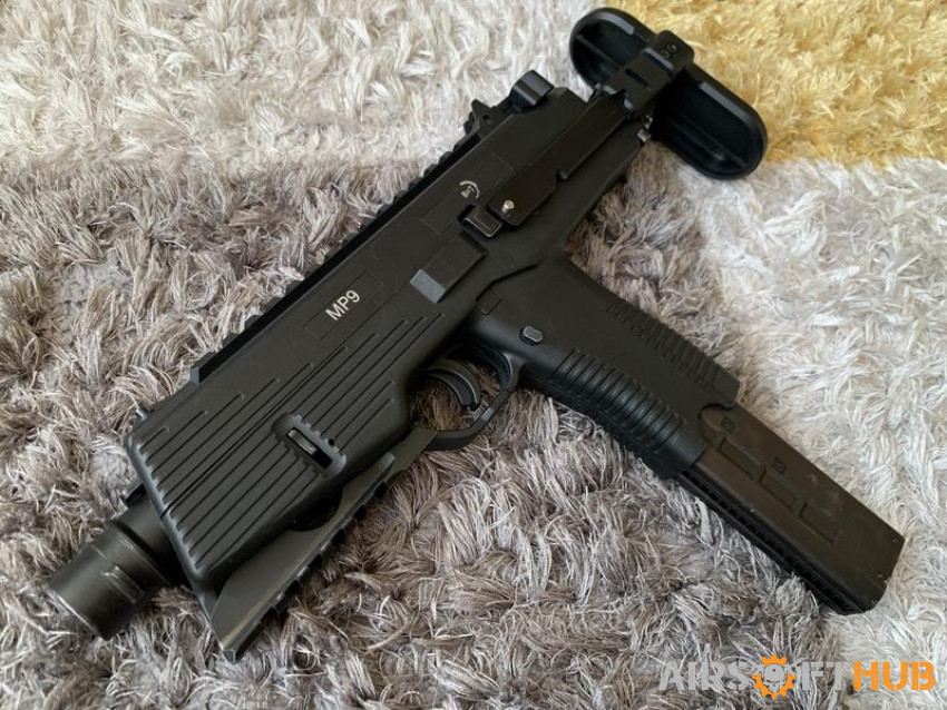 KWA MP9 GBB package - Used airsoft equipment