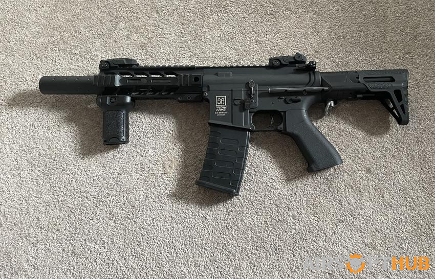 Upgraded scratch built m4 AEG - Used airsoft equipment