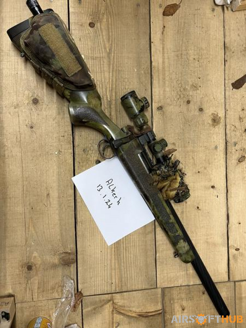CO2 JG BAR 10 - sniper - Used airsoft equipment