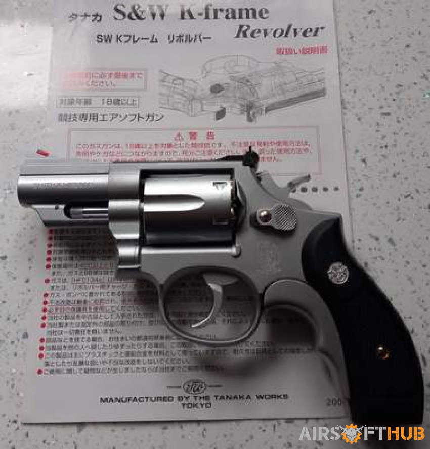 TANAKA SMITH AND WESSON 357. - Used airsoft equipment